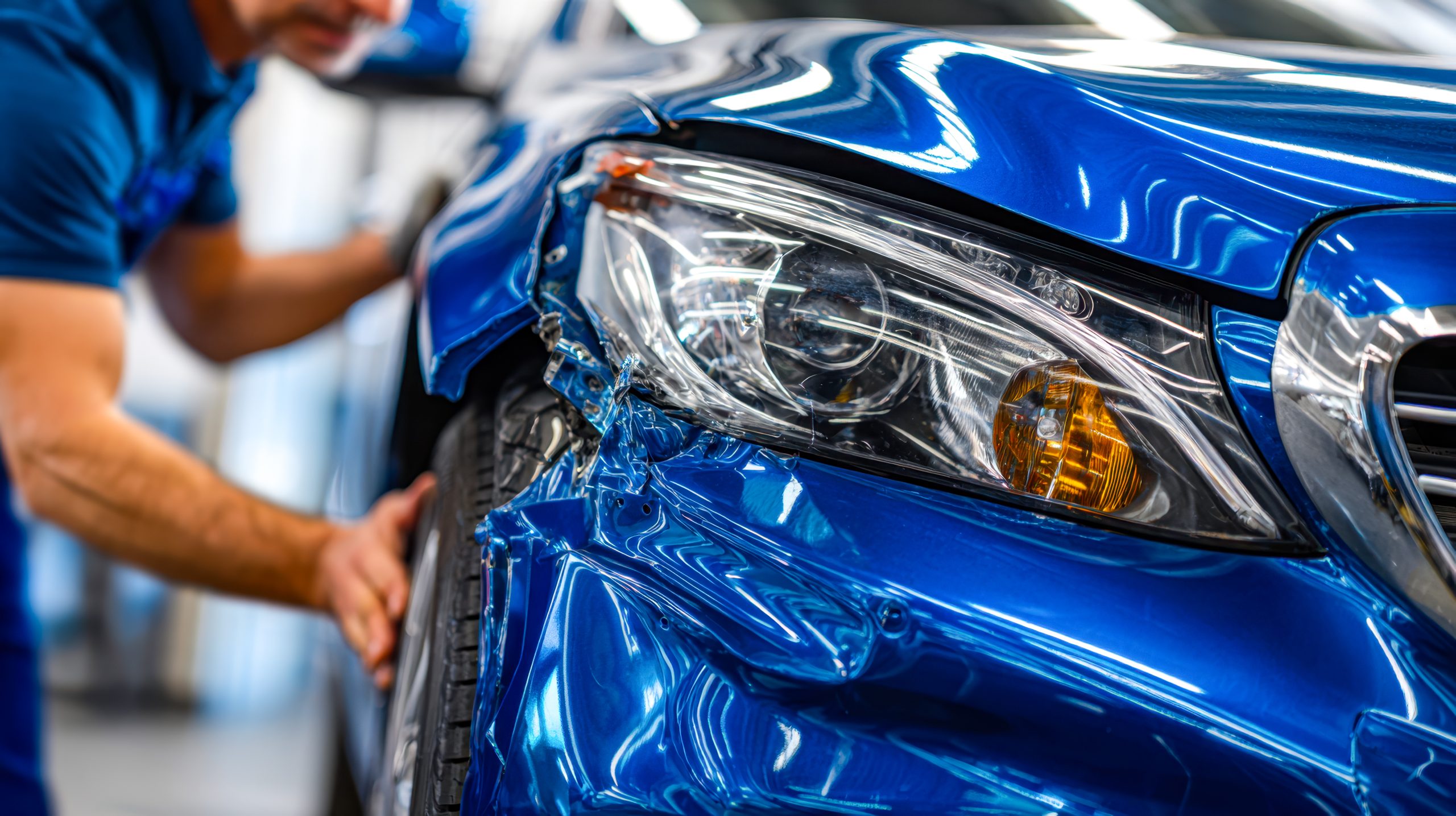 Collision repair and restoration showcase vehicle